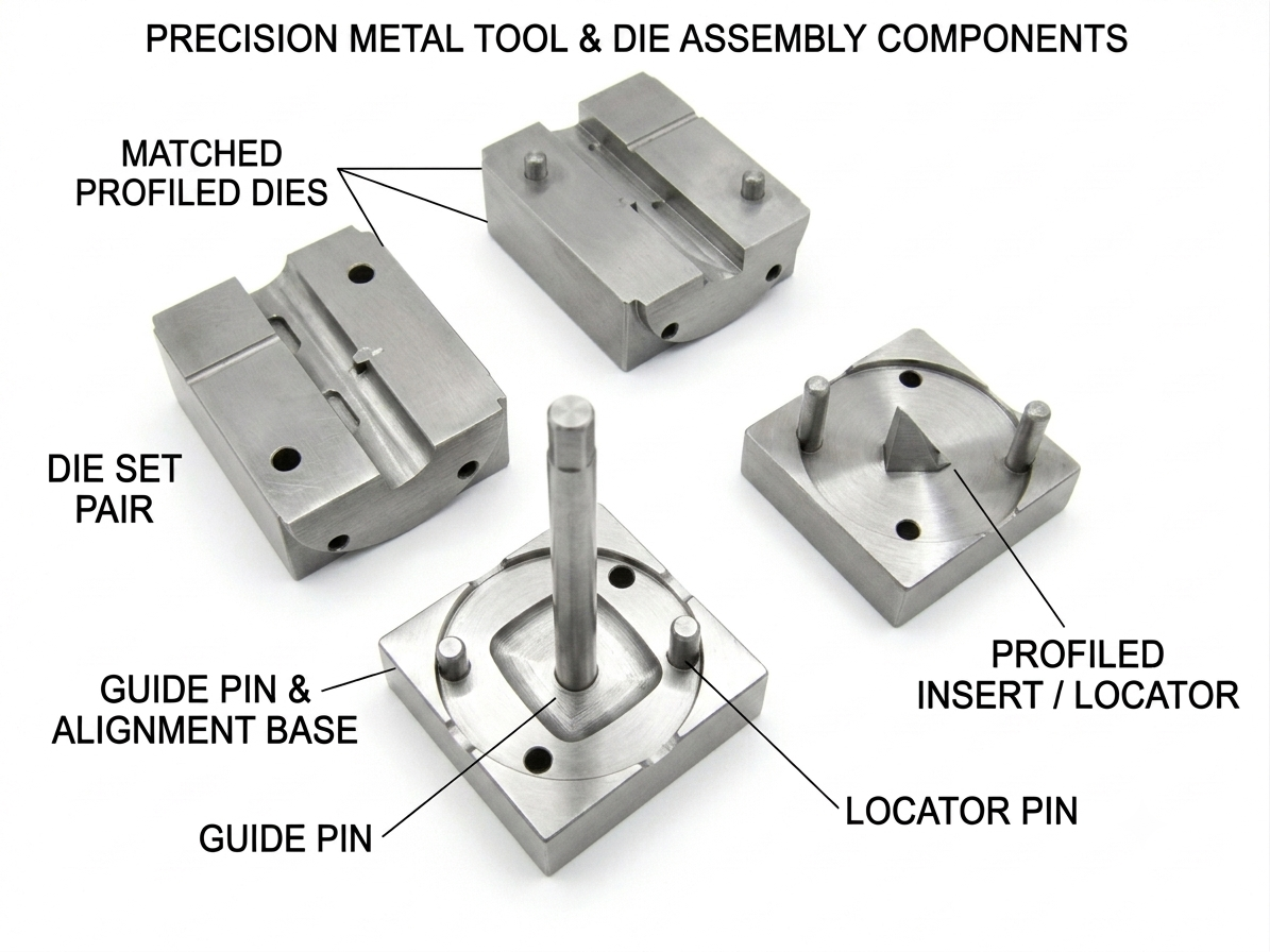 Precision Metal Tool & Die Assembly Components